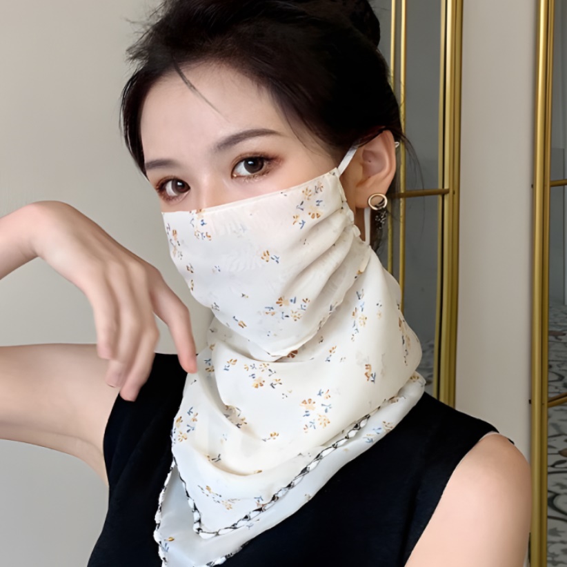 앞면 골프 스킨 마스크 골프용 마스크 햇볕 기미 차단 마스크