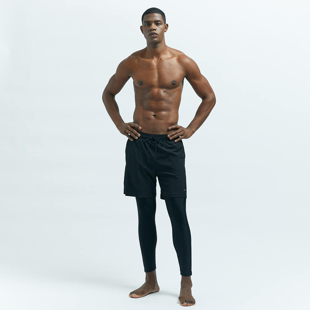 여성 남자 2in1 레깅스 러닝 반바지 팬츠 런닝 운동복 짐웨어 마라톤