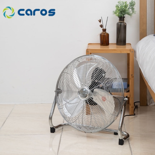 캐로스 앉은뱅이 메탈선풍기 공업용 공장 강풍기 대형 바닥선풍기
