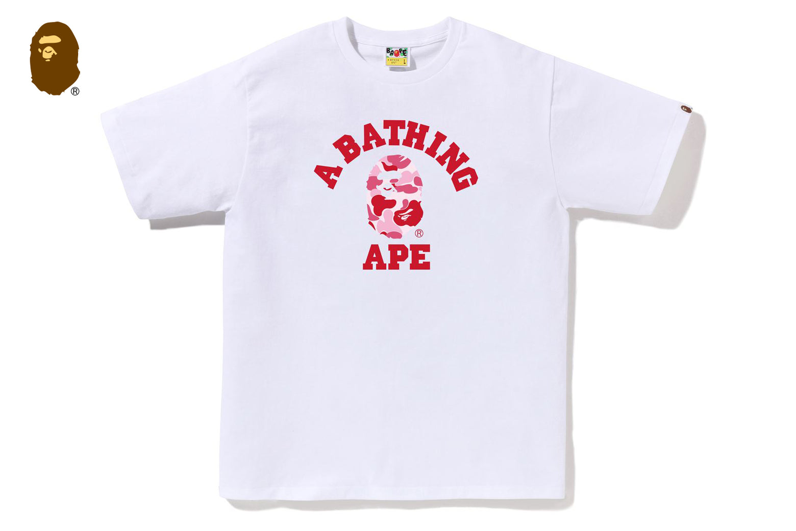 [국내] 베이프 반팔티 ABC CAMO COLLEGE TEE 4월 신상 1L30-110-005 XXL사이즈 재고보유 - 상세 이미지 3