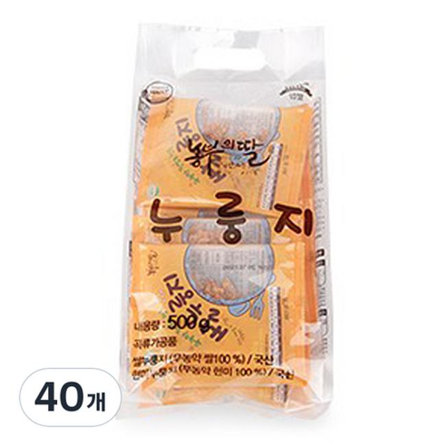 농부의딸 쌀 누룽지 500g 4개 : 복댕이가족