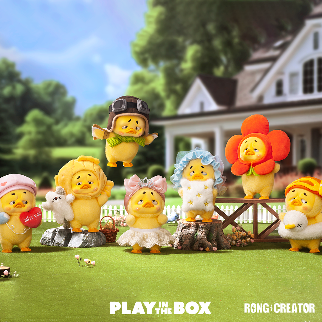 [플레이인더박스] Upset Duck 업셋 덕 액트 큐트 덕 시리즈 랜덤피규어