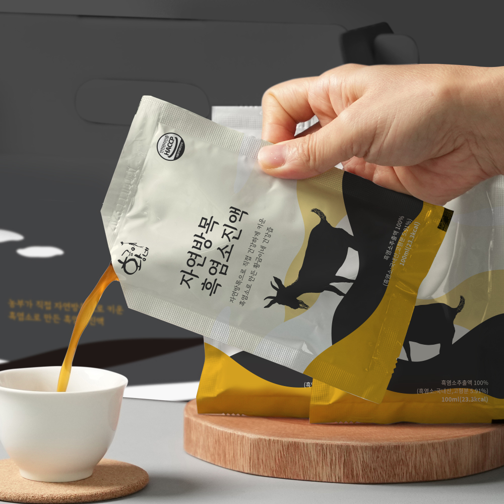 황금이네 자연방목 흑염소진액 엑기스 흑염소즙 100ml 30포 상세 이미지 4