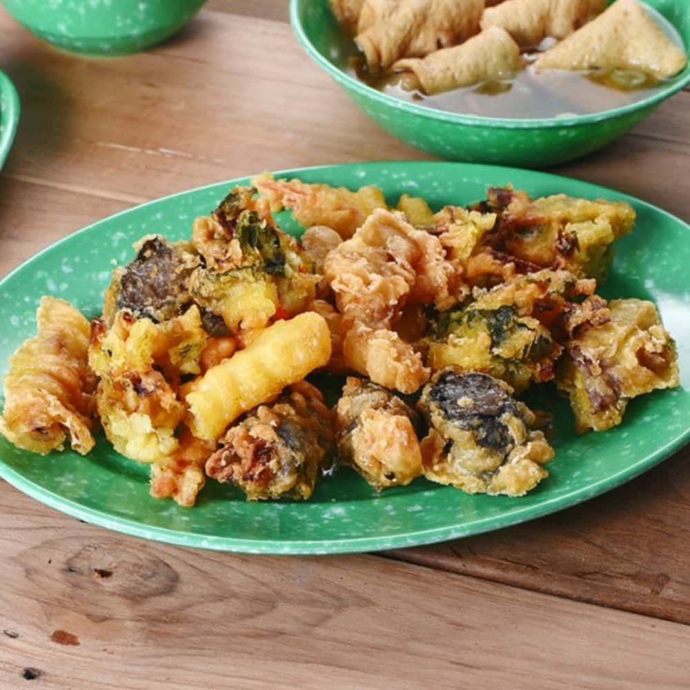 타원플레이트 쑥색 타원 분식 음식 식당 그릇 떡볶이 접시 주방 테이블 간식 플레이팅 : 프렌드리빙