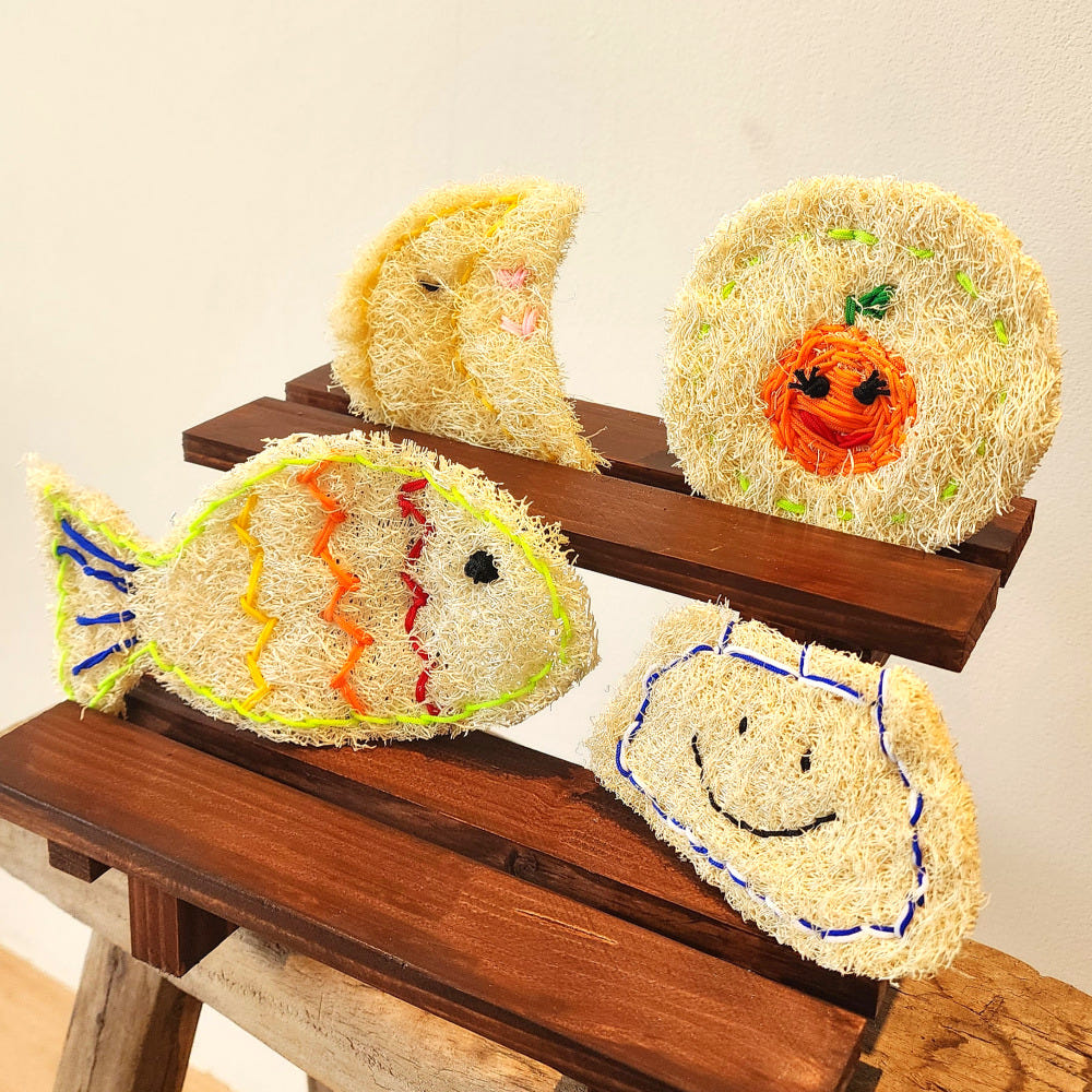 천연 수세미 만들기 세트 친환경 교육 DIY 키트