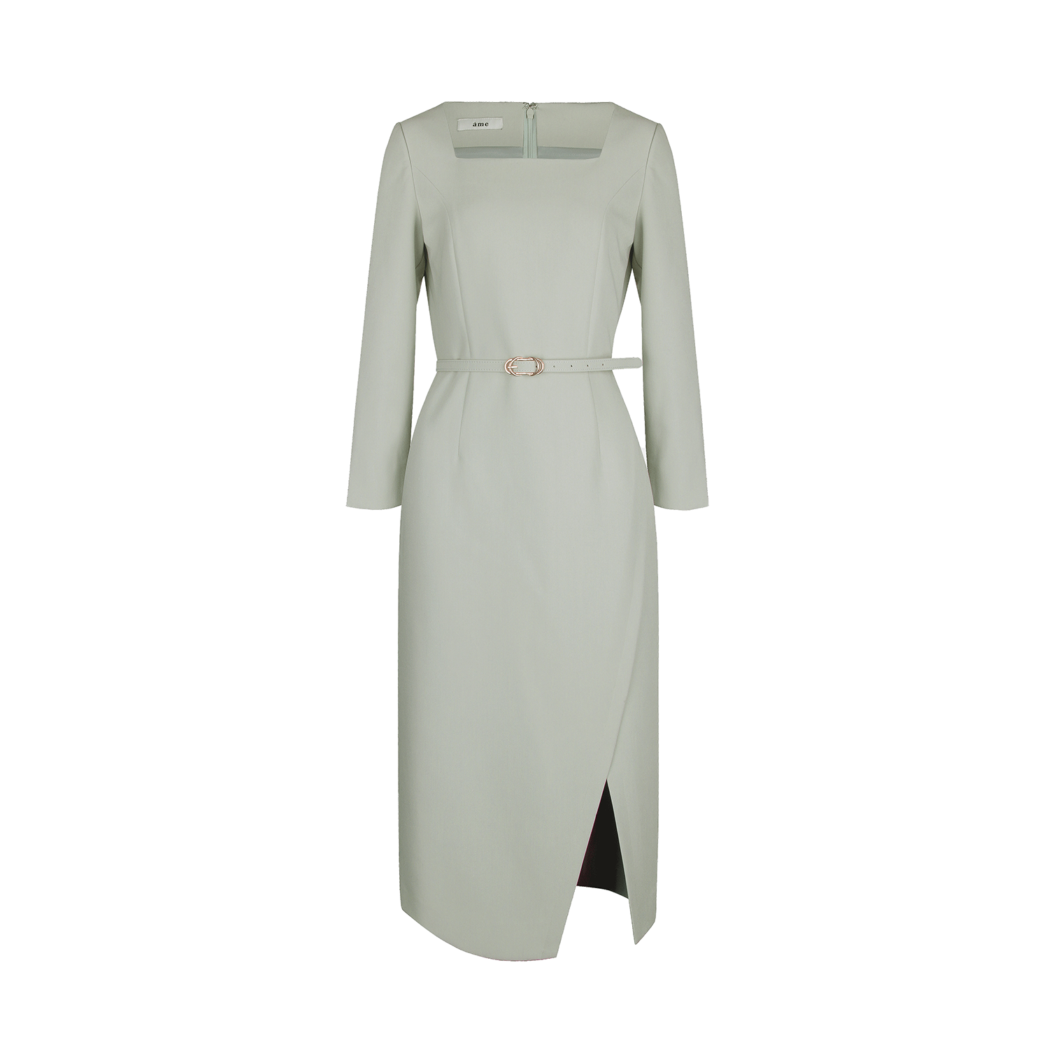 [엠므 아르무아] SCARLETT Dress 스칼렛 결혼식 하객룩 대여 (mint) - 상품 이미지