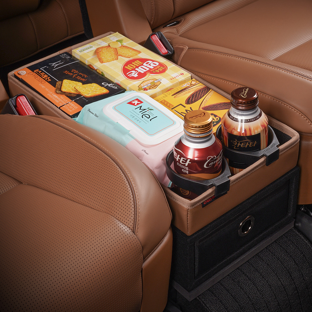 크레이지몬스터 디올뉴 팰리세이드 LX3 2열 수납테이블 정리함 제품 이미지