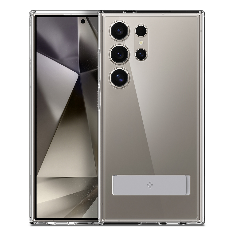 슈피겐 갤럭시S24 울트라 케이스 투명 스탠드 울트라하이브리드S - 상세 이미지 3