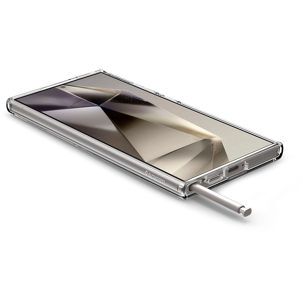 슈피겐 갤럭시 맥세이프 케이스 울트라하이브리드맥핏 클리어화이트, 갤럭시S24 울트라