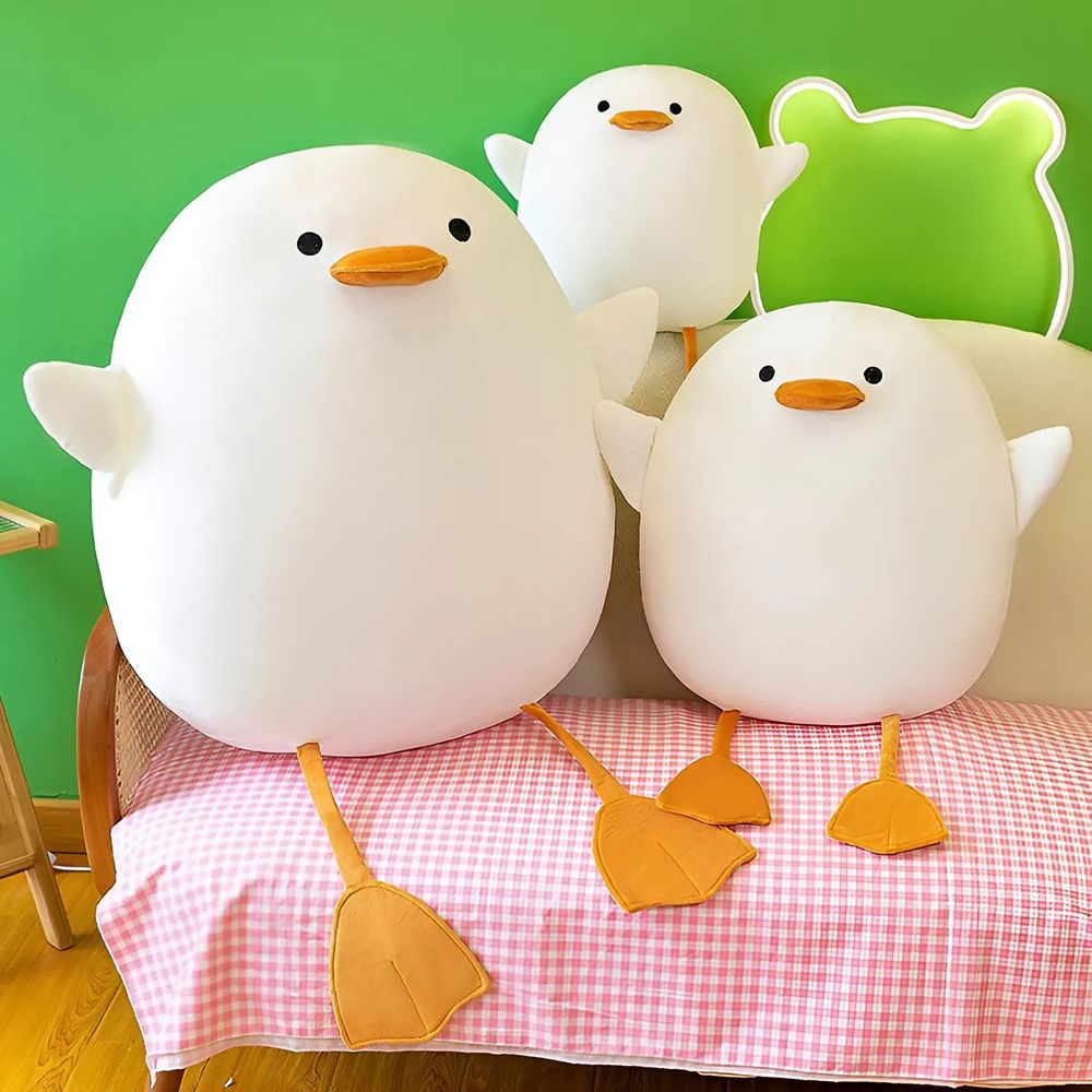 무료배송 모찌 오리 인형 대형 국민 애착 인형 귀여운 수면 인형 안고자는인형 귀여운 장식 소품 이미지 8