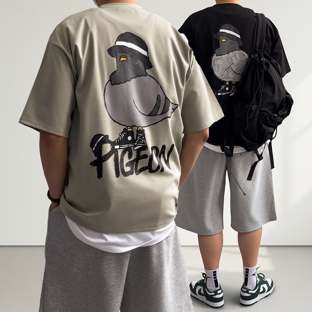 쿨링티셔츠 냉감티셔츠 기능성반팔 남자오버핏반팔티 - 상품 이미지