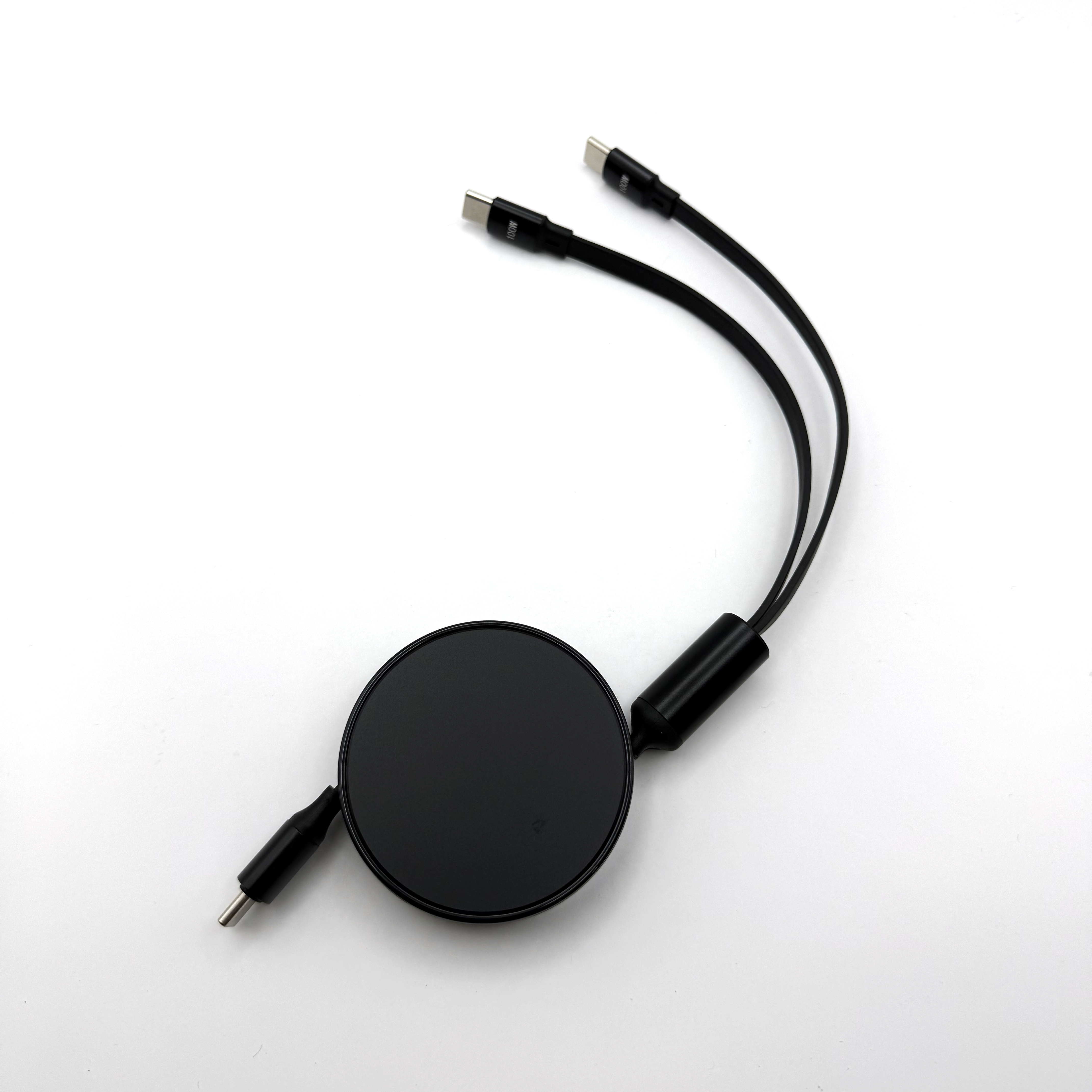 릴 케이블 2in1 PD 100W C타입 2개 멀티포트 듀얼 CtoC USB C 동시충전 이미지 6