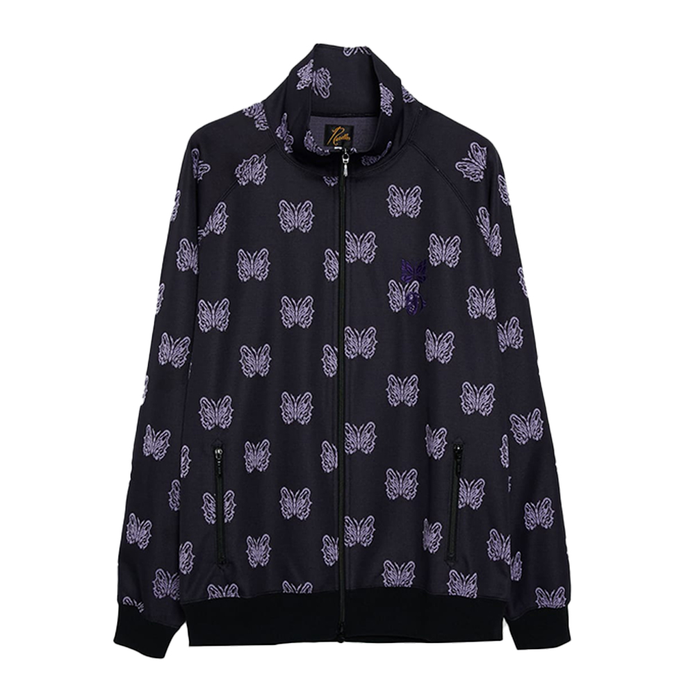 니들스 자켓 Needles x Kae Tanaka Track Jacket -Poly Jacquard 트랙 집업 QV424 - 메인 이미지