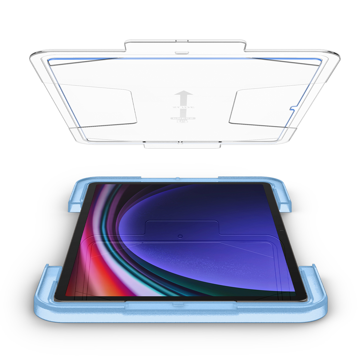 갤럭시탭 고투명 강화유리 액정필름 글라스tR 이지핏 갤럭시 탭 S10 플러스, 1매입 - 상세 이미지 3