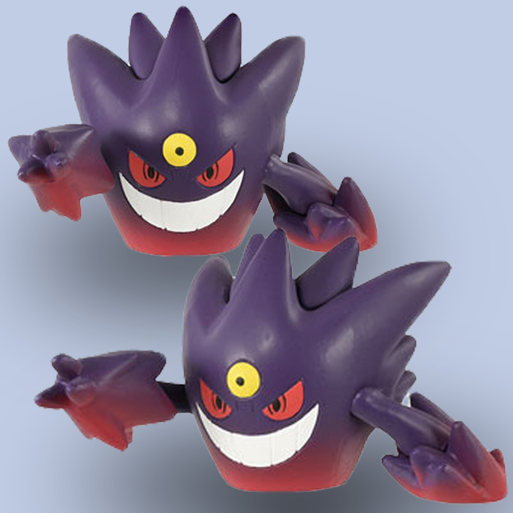 포켓몬 피규어 포켓몬스터 메가팬텀 몬콜레 메가 팬텀 피규어 장난감 스티커세트 이미지 6