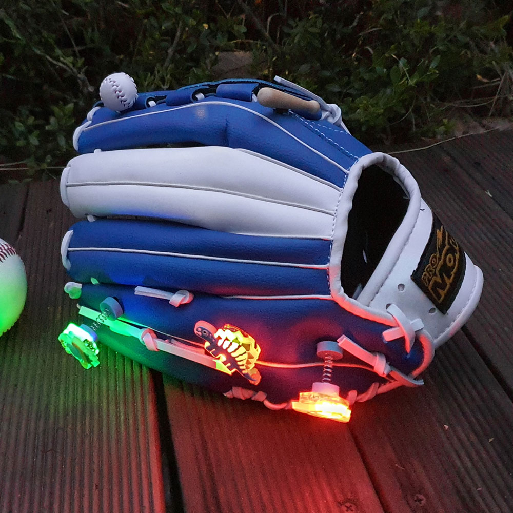 프로모릭스 야구글러브 블루 우투 좌투 9+일고 3종 캐치볼 야구공 어린이 초등학생 성인용 이미지 2