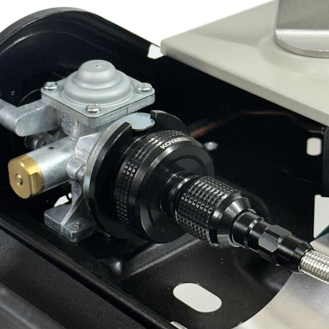 캠핑 가스레인지 자석식 가스 버너 부루스타 두랄루민 부탄가스 변환 어댑터 회전식