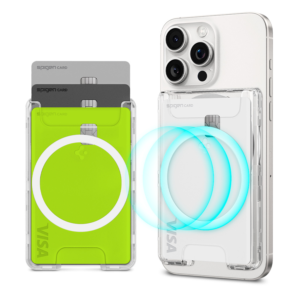 아이폰 듀얼 맥세이프 투명 카드지갑 3장 수납 울트라하이브리드 맥핏 플러스