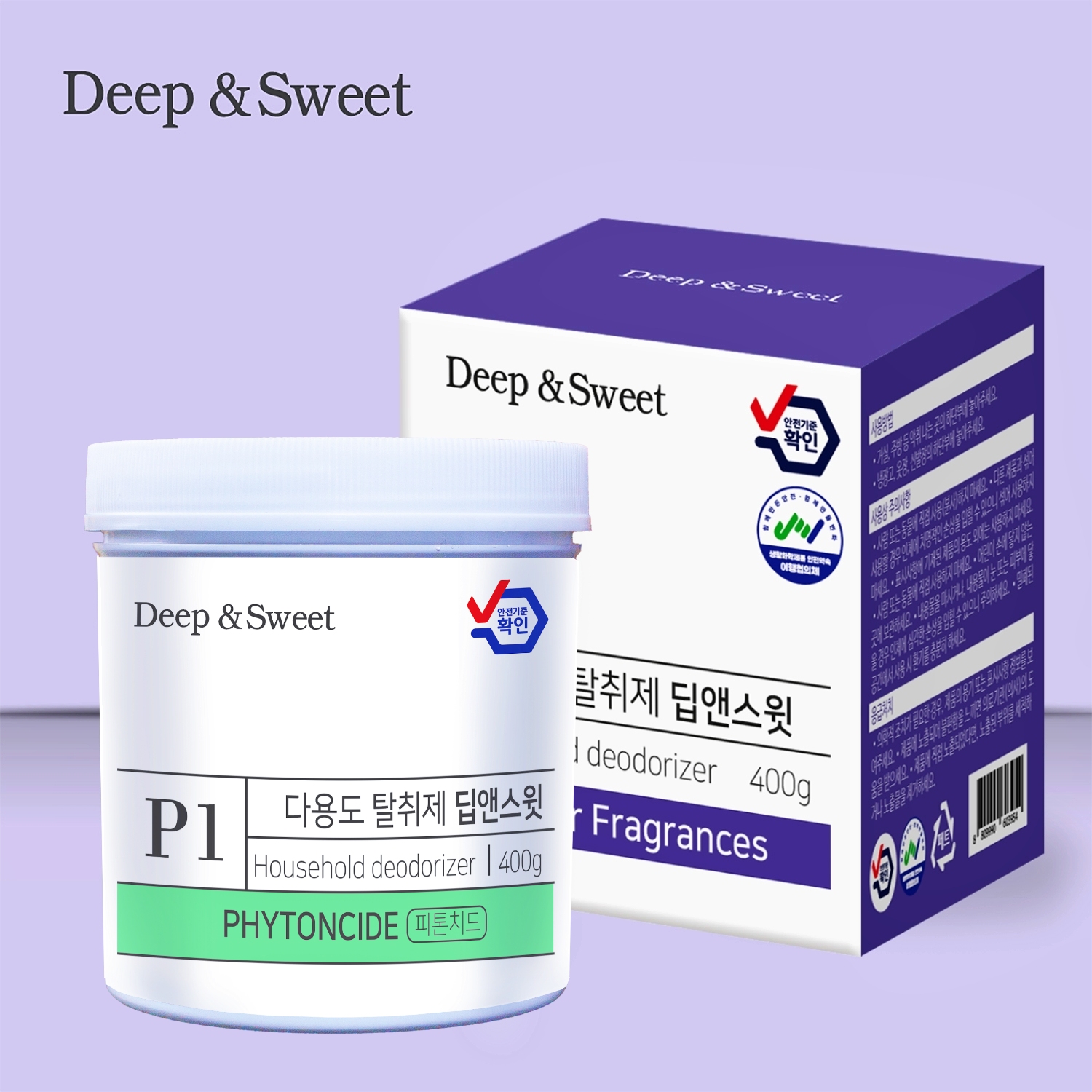 딥앤스윗 새집증후군 포름알데히드 제거 집 곰팡이 냄새 제거 피톤치드 400g, 3개 이미지 8
