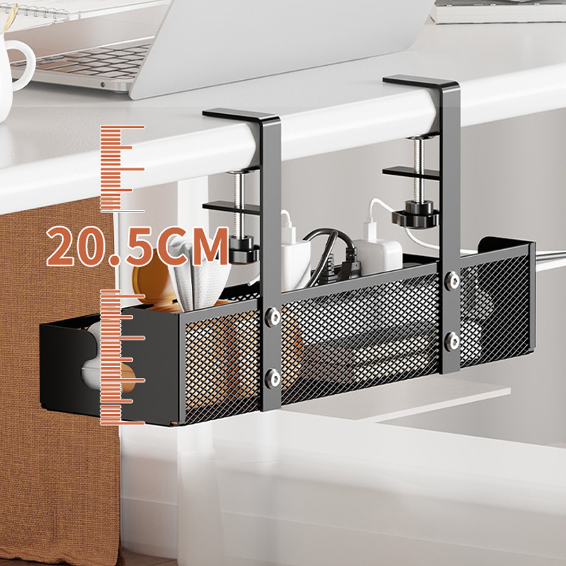 무타공 책상 멀티탭 정리함 거치대 전선 콘센트정리함 클린바 이미지 4