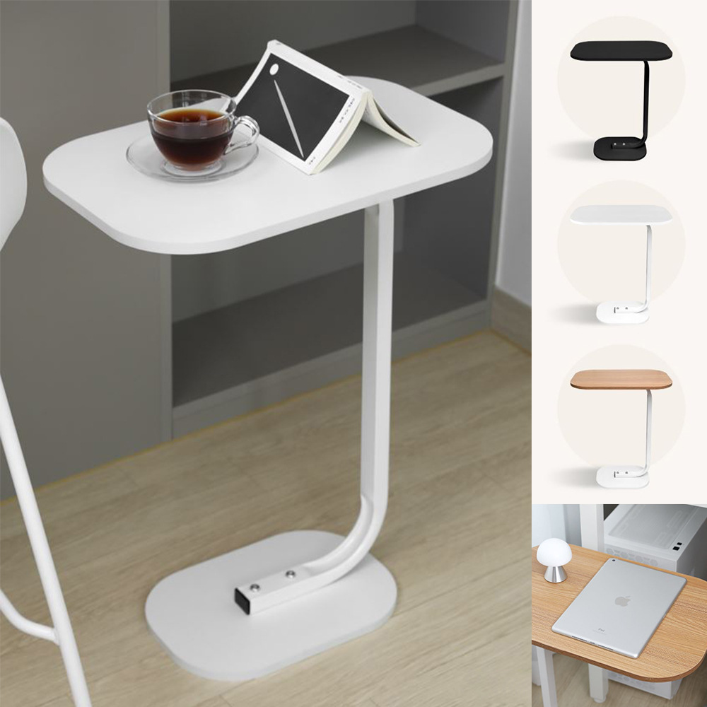 사이드 원형 테이블 다목적 라운드 디저트 공간활용 협탁