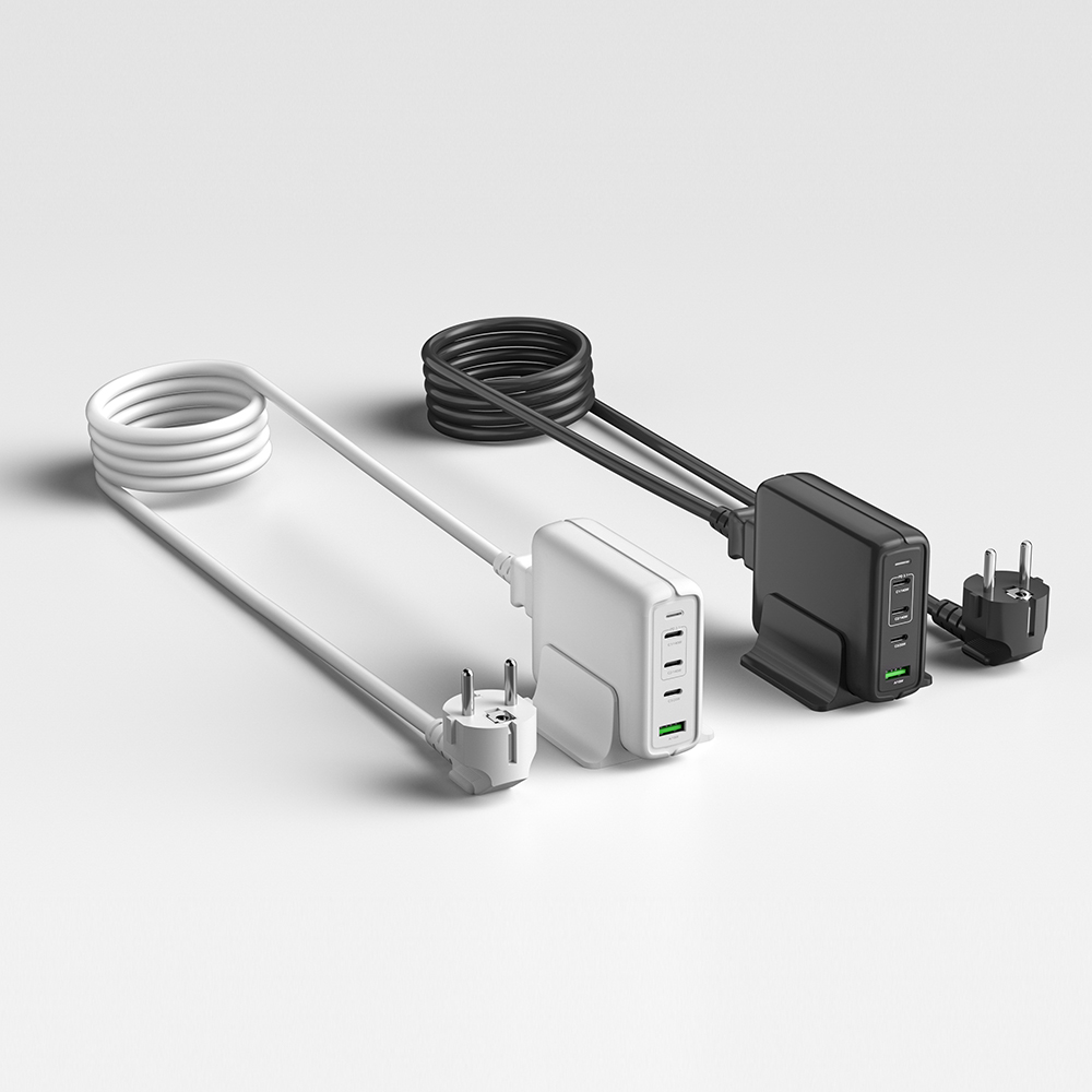 140W PD3.1 GaN 4포트 접지 멀티 초고속 충전기 - 상세 이미지 4