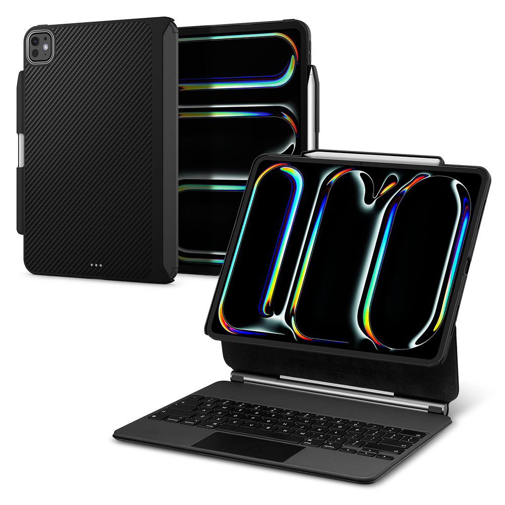 아이패드프로 11 M4 11 5세대 매직 키보드 호환 케이스 엔조아라미드