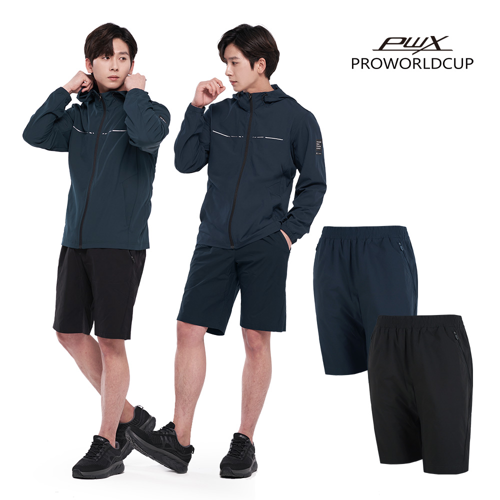 남성 트레이닝 5부 팬츠 Q222-4521-22 - 상품 이미지