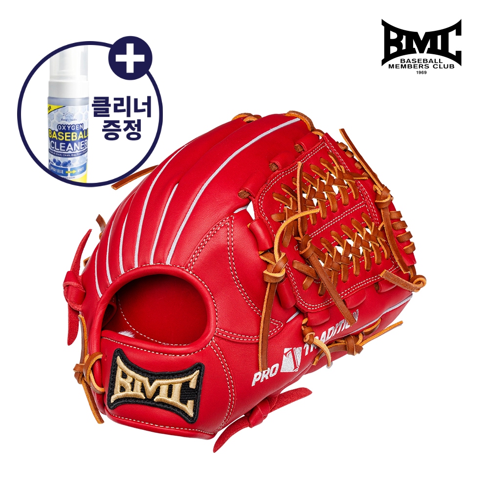 [BMC] 2025 올라운드 야구 글러브 TRD PRO K11 (11.75 인치) 레드/탄