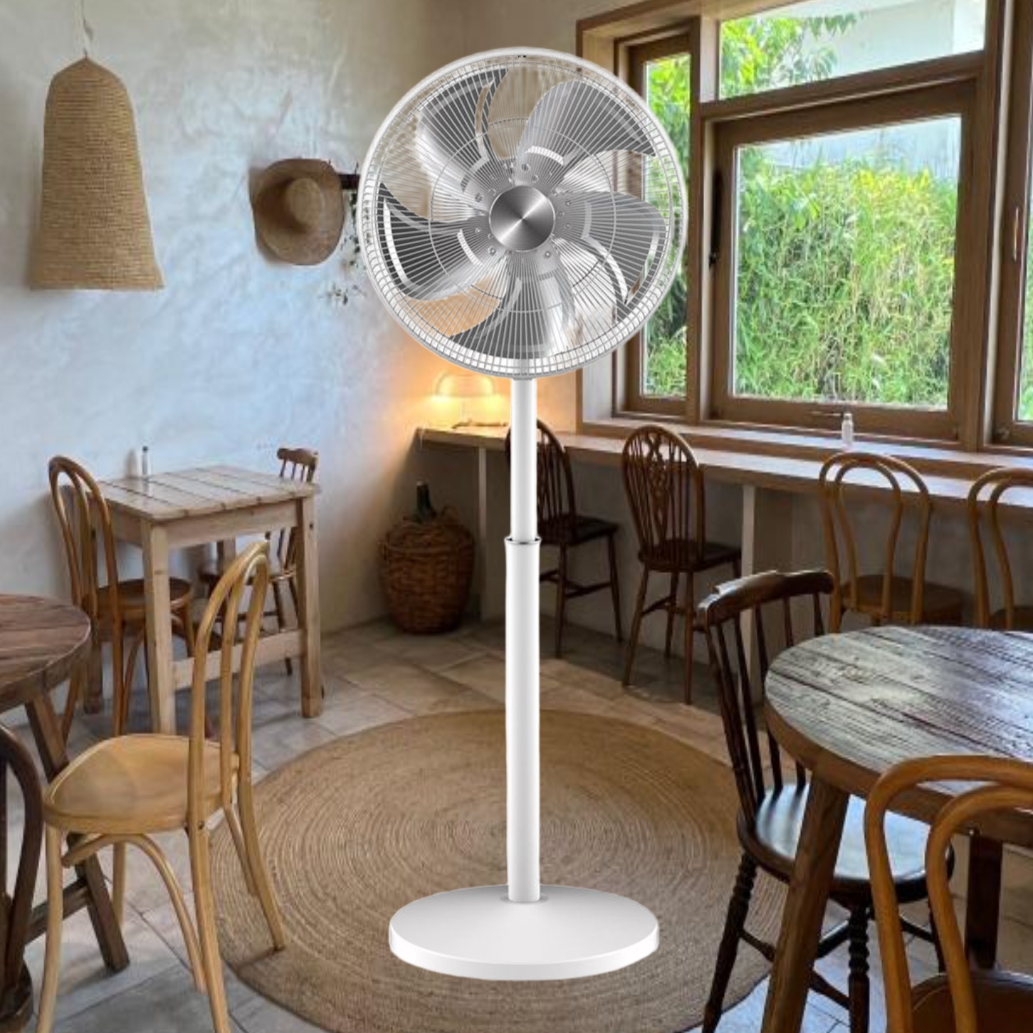 영업용 선풍기 업소용 키높이 선풍기 식당 매장용 식당용 매장 선풍기 - 상품 이미지