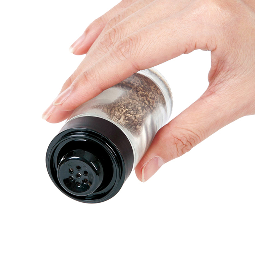 그레이 소금후추병 50ml 2P(블랙) - 상세 이미지 2
