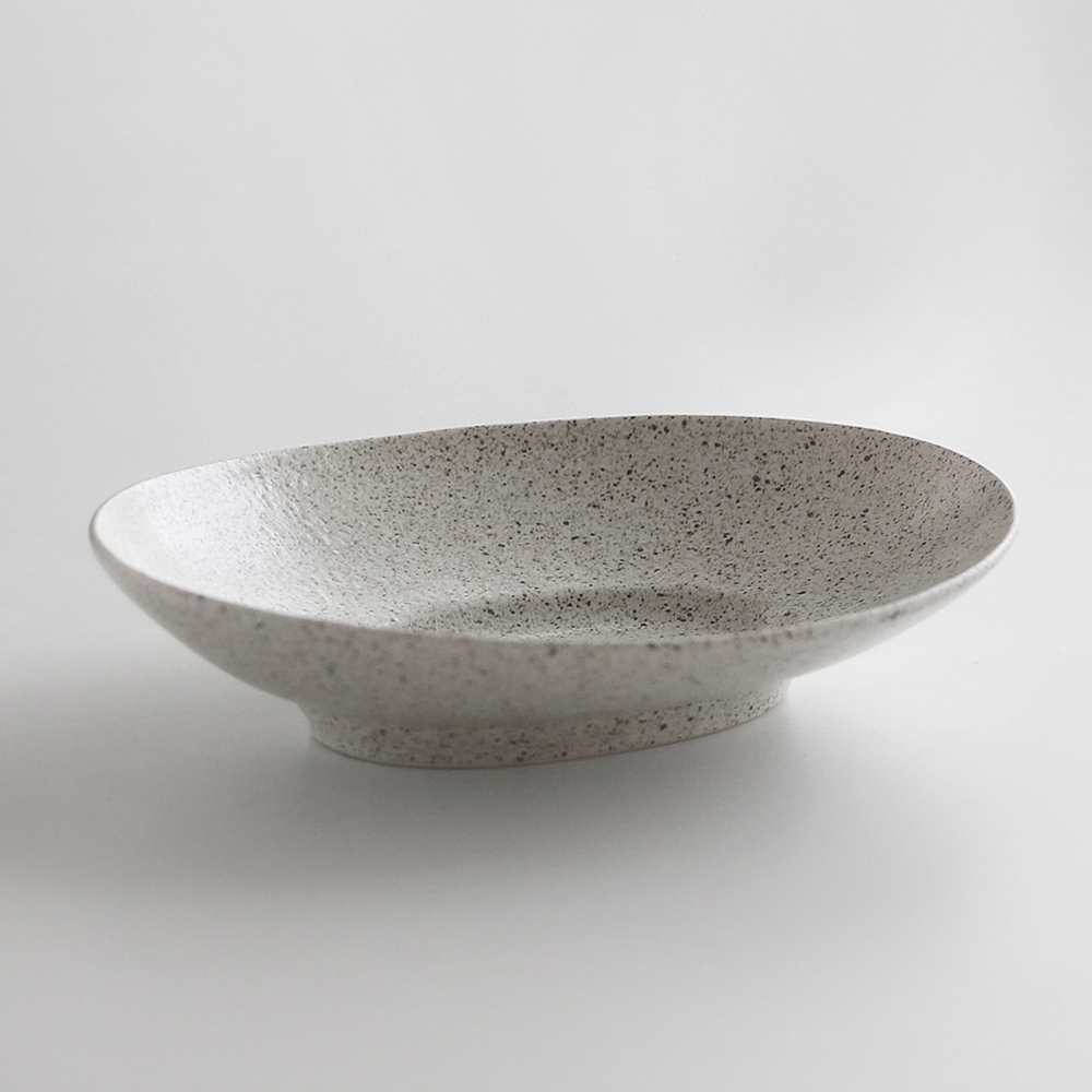 모던 이브 쿠앤크 타원볼 26cm 깊은 파스타 샐러드 메인 접시 - 상세 이미지 4