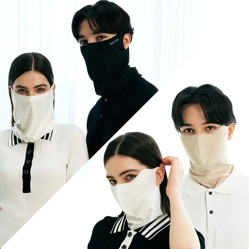 테크스킨 플렉스핏 자외선차단 마스크 1+1 - 메인 이미지