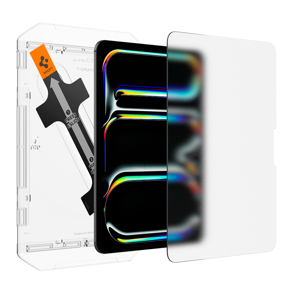 아이패드프로 11 M5 M4 6세대 5세대 종이질감 붙이기 쉬운 강화유리 액정필름 페이퍼터치 이지핏 - 상세 이미지 2