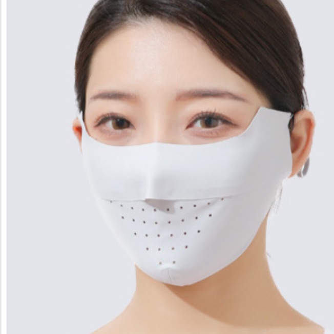 기미 앞면 골프 스킨 마스크 햇볕 차단 마스크 골프용마스크