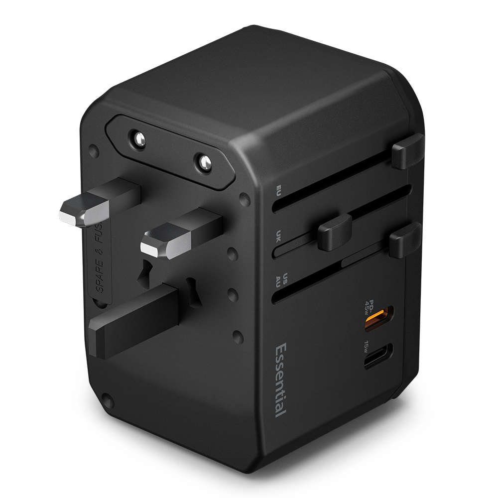 슈피겐 45W USB PD PPS 4포트 초고속 여행용 멀티 어댑터 - 상세 이미지 5