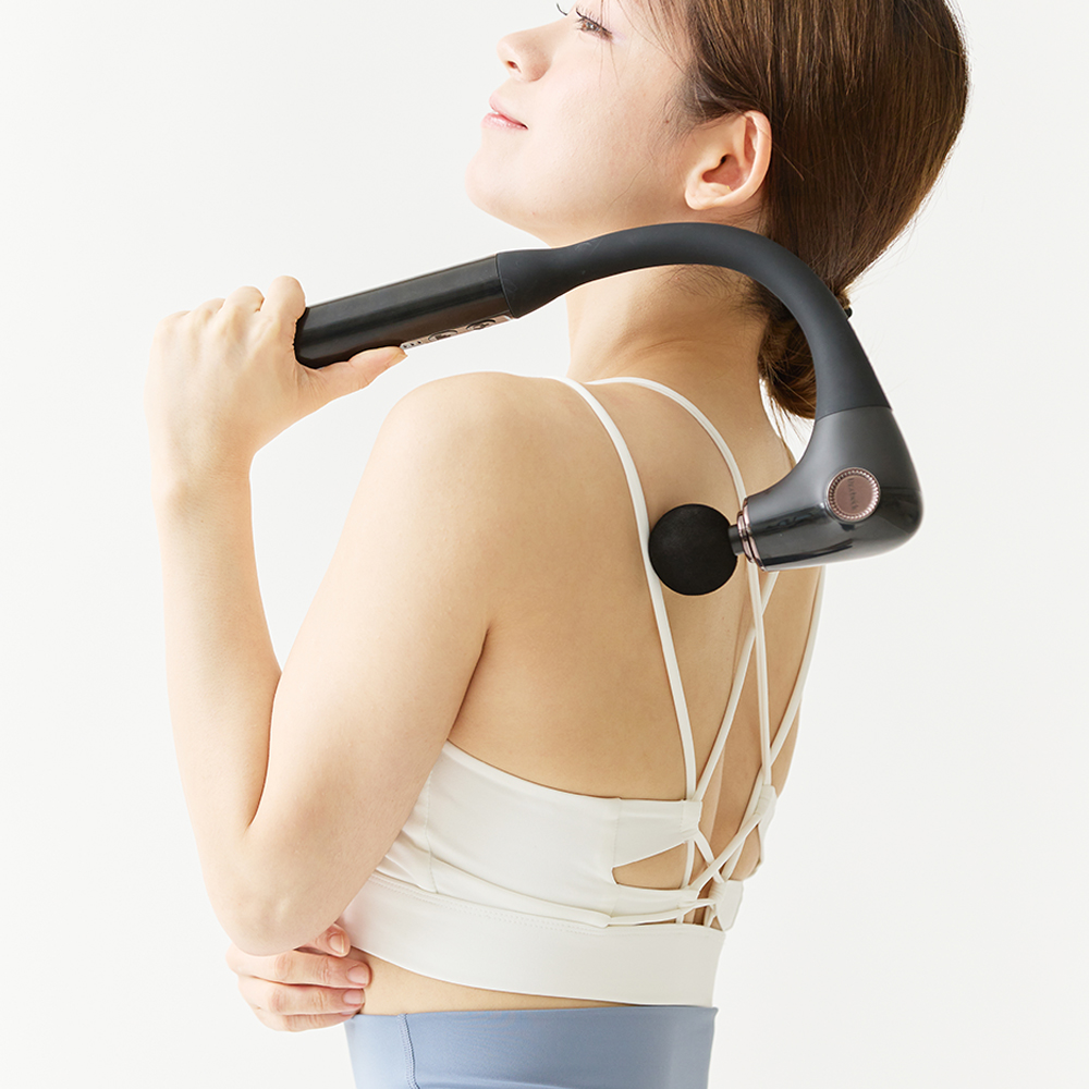 닥터체크 담클 갈고리형 전동 마사지기 커브형 안마기 마사지건 진동 어깨 목 등 날개뼈 - 상세 이미지 3