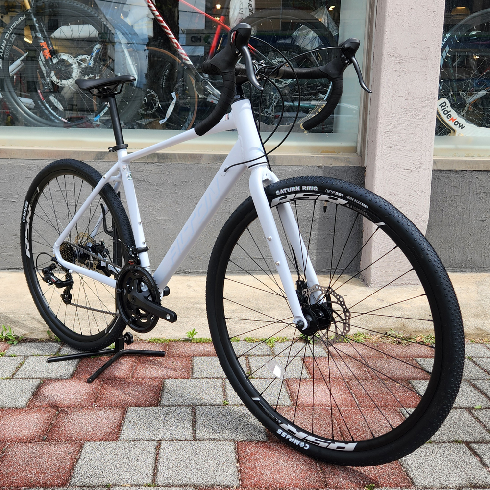 2025 알톤 자비스 14D 14단 매트 라이트 그레이 입문용 로드자전거