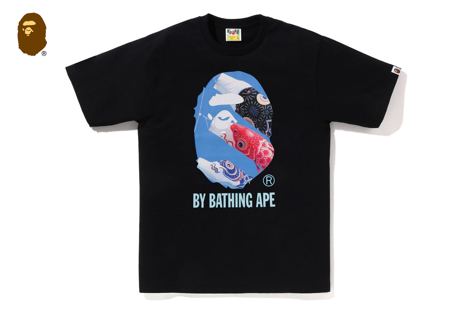 베이프 반팔티 CARP PHOTO BY BATHING APE TEE 4월 신상 1L20-110-020 - 상세 이미지 2