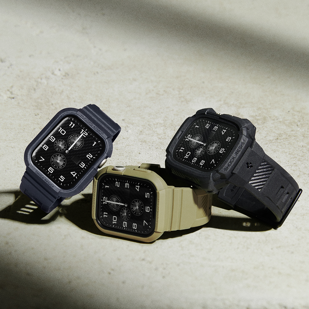 애플워치 스트랩 일체형 케이스 9 8 7 SE3 SE2 6 5 4 SE 러기드아머 프로