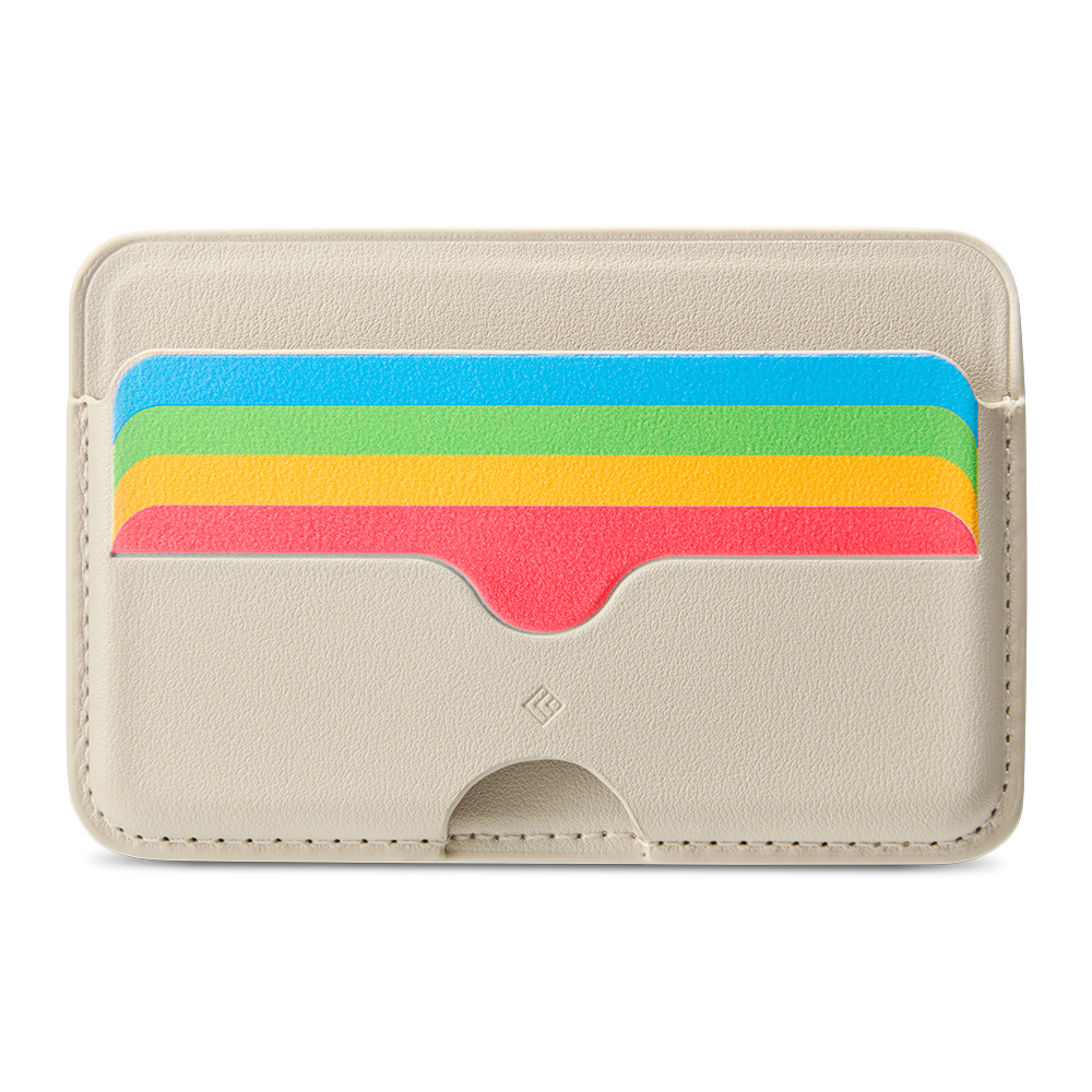 아이폰 맥세이프 카드 지갑 3장 수납 케이스올로지 폴더팝 레인보우