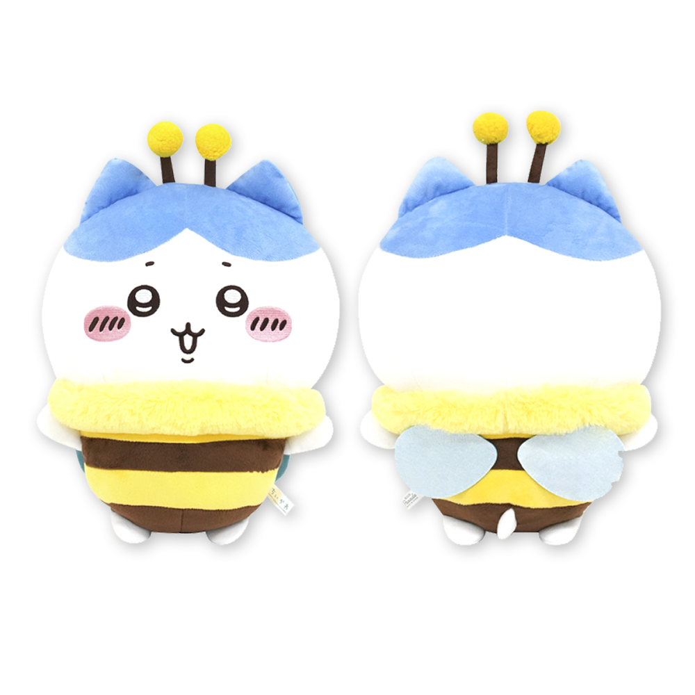 먼작귀 하치와레 꿀벌 인형 가르마 30cm 코스튬 대형 빅 누이 캐릭터 나가노 굿즈