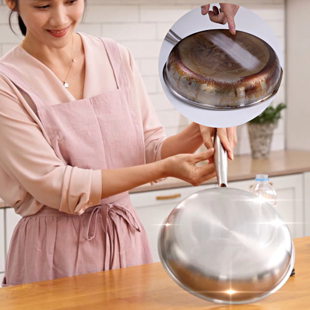 쇼킹쓱싹이 수세미 100장 행주 10장 주방 다회용 탄냄비 찌든때제거 요술수세미 - 상세 이미지 2