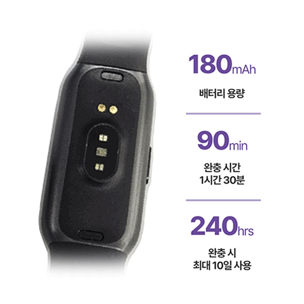 노인 돌봄파스 스마트워치밴드 GPS 위치추적시계 안심 24시케어 바이탈체크 SOS알림 - 상세 이미지 2