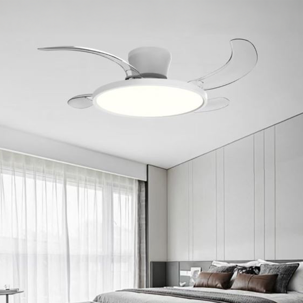 저소음 폴더블 실링팬 천장 선풍기 조명