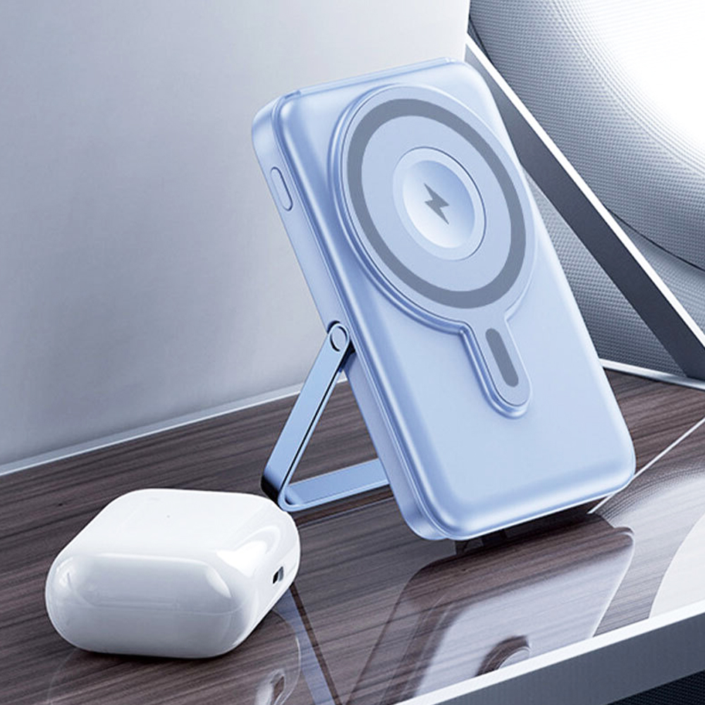 컬러풀 무선충전 맥세이프 보조배터리 일체형 아이폰 애플워치 10000mAh 이미지 6