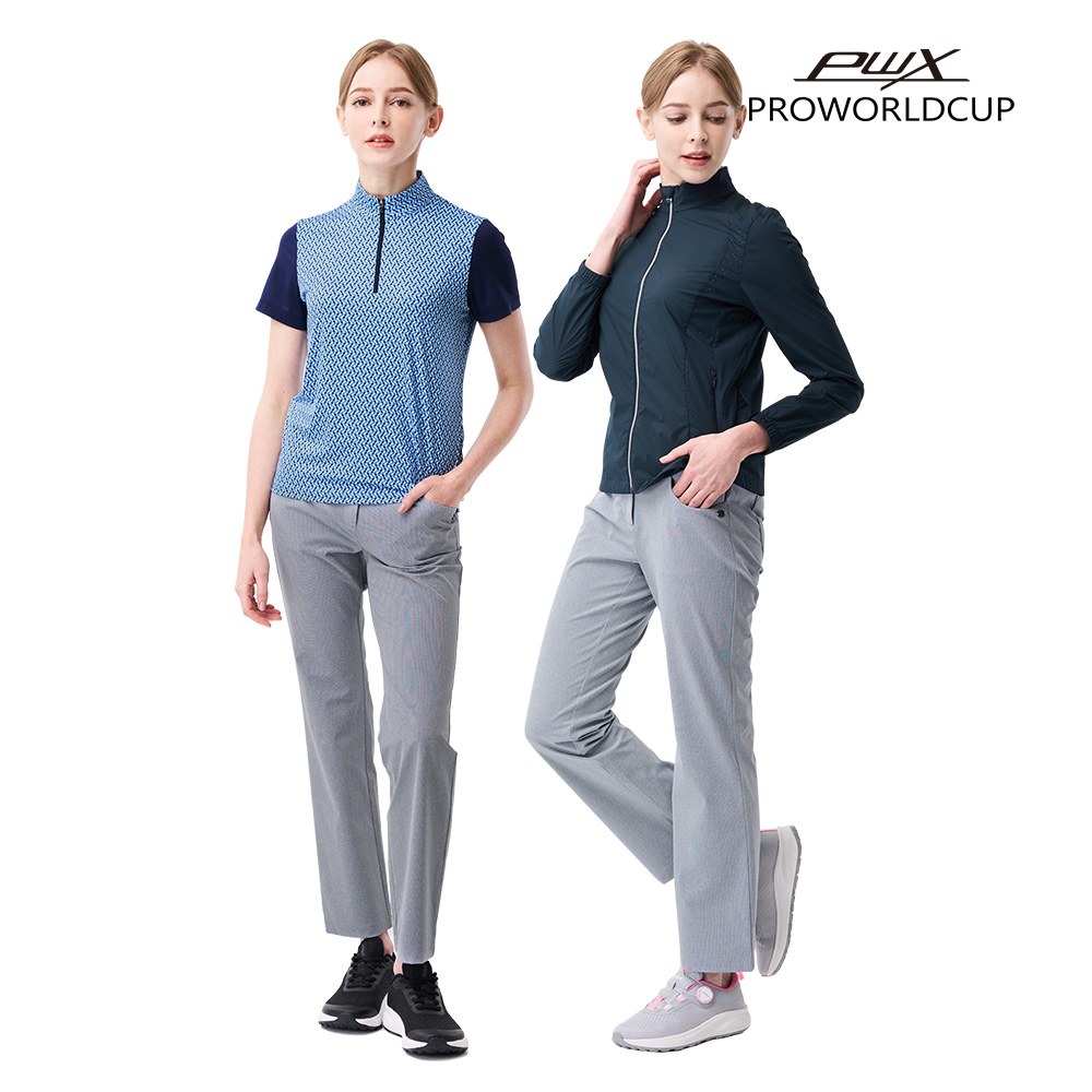 여성 벨트형 9부 팬츠 Q223-7623-24 - 상품 이미지