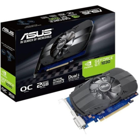 [해외]Asus GF PH-GT1030-O2G PCIE3, 90YV0AU0-M0NA00