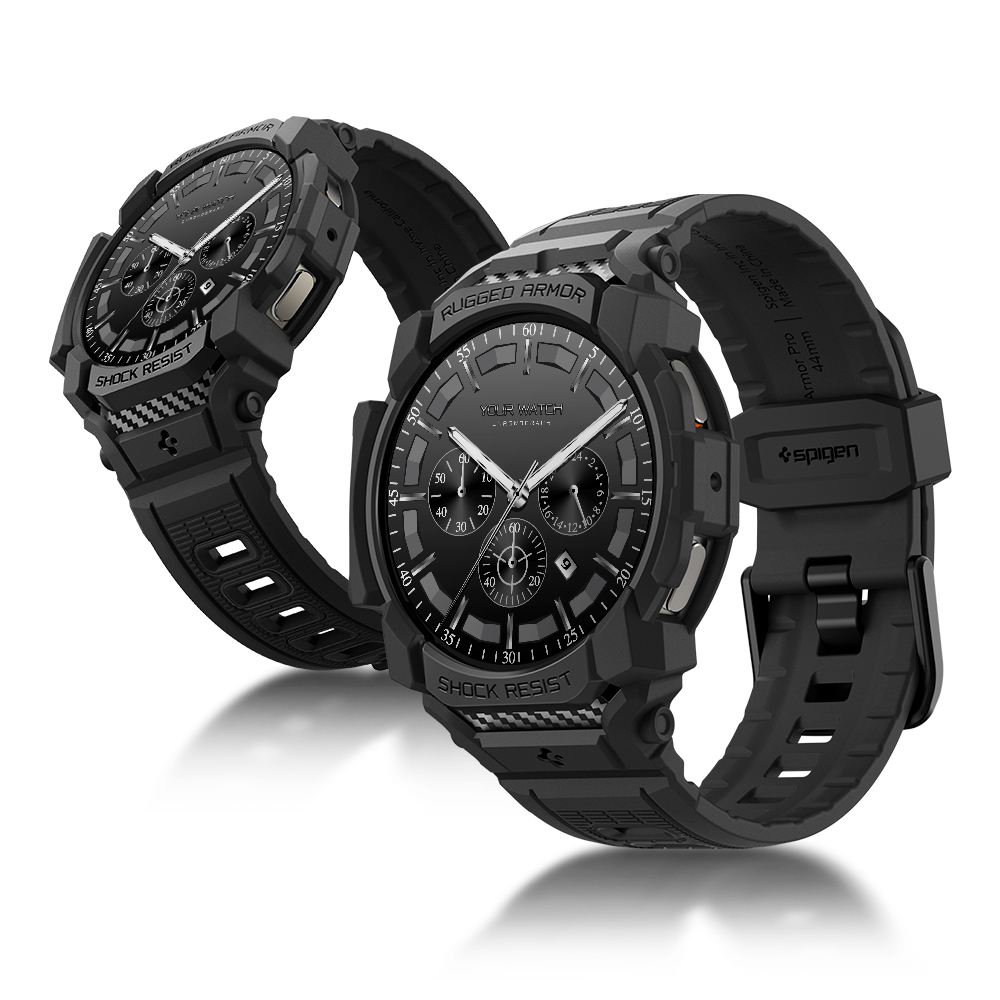 갤럭시워치7 스트랩 일체형 케이스 베젤링 보호 러기드아머프로