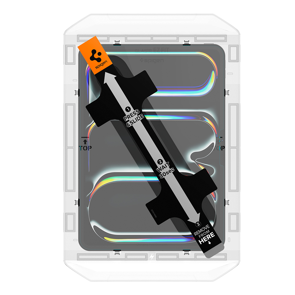 아이패드프로 11 M5 M4 6세대 5세대 붙이기 쉬운 강화유리 액정필름 글라스tR 이지핏 - 상세 이미지 2